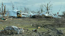 Lives were lost and the town leveled as an unpredictable weather emergency wreaked havoc in just three minutes. Mayfield’s 600,000-gallon elevated water tank once stood here.
