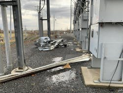 The substation was back online within a week and the homes able to reconnect to the grid had power again within the month. The substation was back online within a week and the homes able to reconnect to the grid had power again within the month.