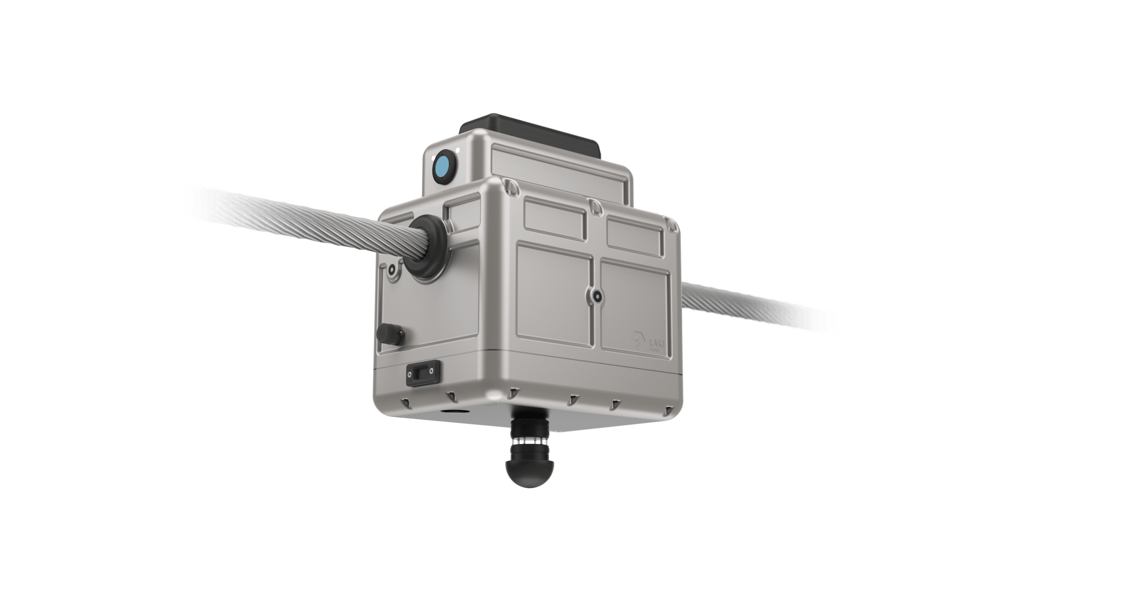 The station includes a bundle of meteorologic equipment, bidirectional cameras and multiple sensors to keep a close watch on transmission and distribution lines.