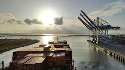 The Port of Houston. The Port of Houston.