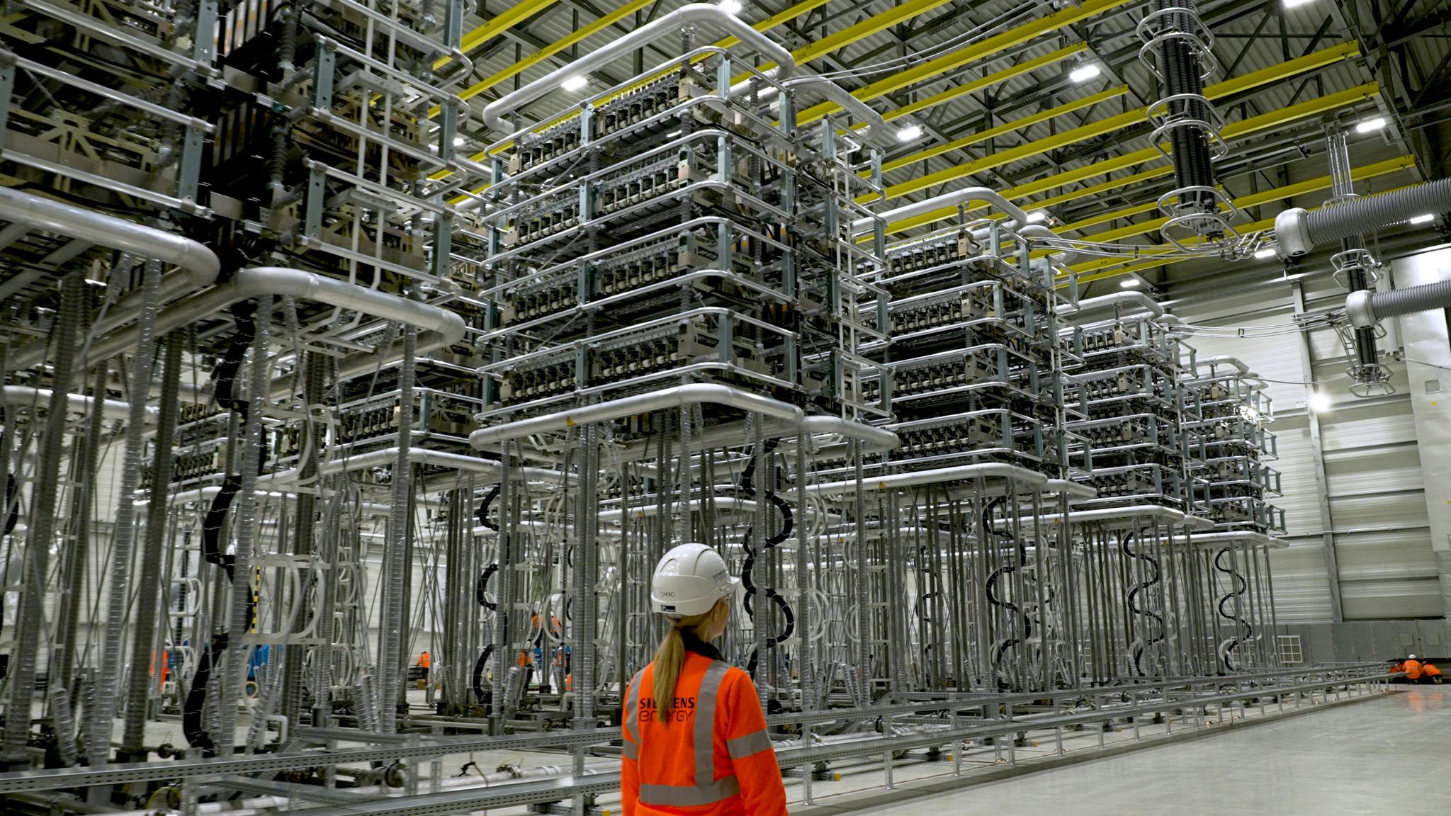 VSC-based Viking HVDC link. Courtesy of Siemens Electric.