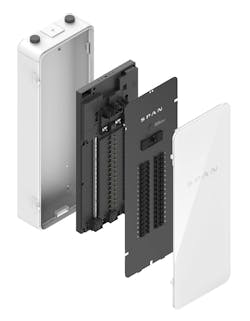Smart electric panel. Courtesy of SPAN. Smart electric panel. Courtesy of SPAN.