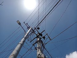 Street Light And Supply Electric Power Pole Street Light And Supply Electric Power Pole