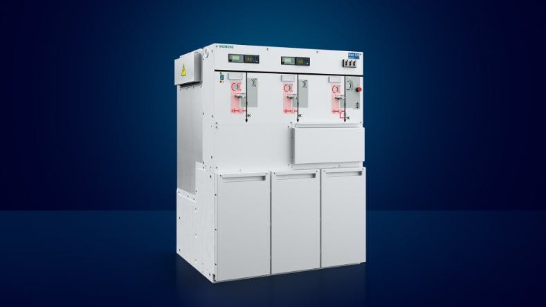 The 8DJH 24 &ndash; blue GIS switchgear is a core component of Siemens&rsquo; sustainable and innovative blue GIS portfolio