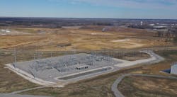 Substation in Madison County for one of the Amazon 'Megasite' projects. Substation in Madison County for one of the Amazon 'Megasite' projects.