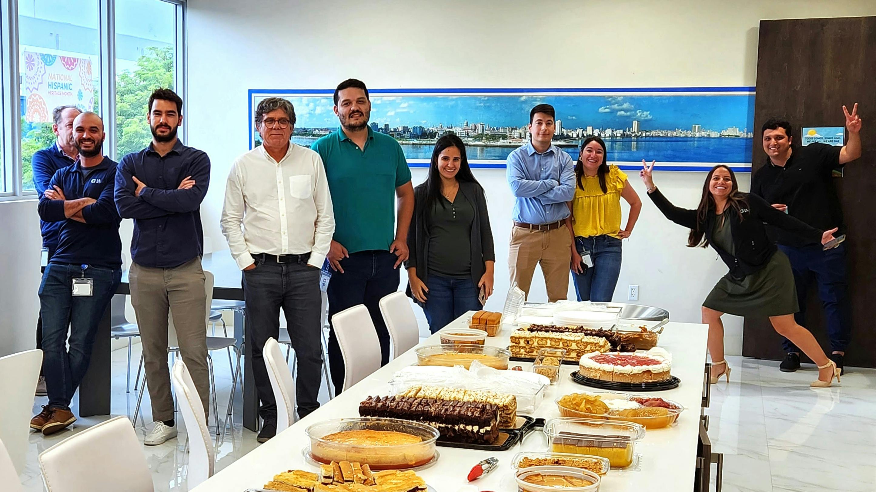 CHA employees celebrating National Hispanic Heritage Month.