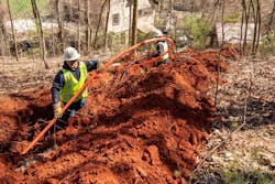 Crews place power lines underground in North Georgia where ice, snow and high winds during winter storms impact overhead lines. Placing power lines underground makes the grid more resilient because they’re less vulnerable to storms and wind, but it’s not fault proof. In areas prone to flooding, traffic accidents, digging, root vegetation, and other underground activity, it’s not always an option. Crews place power lines underground in North Georgia where ice, snow and high winds during winter storms impact overhead lines. Placing power lines underground makes the grid more resilient because they’re less vulnerable to storms and wind, but it’s not fault proof. In areas prone to flooding, traffic accidents, digging, root vegetation, and other underground activity, it’s not always an option.