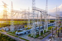 ABB technology used in a substation. ABB technology used in a substation.