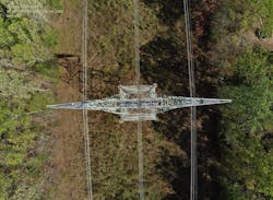 Overhead shot, taken from a UAS. Overhead shot, taken from a UAS.