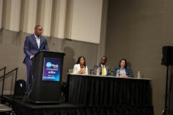 Darren Tillman of Baltimore Gas & Electric spoke at a workforce development session last year. This year, Tillman will chair a session on grid modernization. Darren Tillman of Baltimore Gas & Electric spoke at a workforce development session last year. This year, Tillman will chair a session on grid modernization.