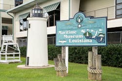 In Madisonville, Louisiana guest can charge their vehicles for free at the new electric vehicle charging stations installed at the Maritime Museum. In Madisonville, Louisiana guest can charge their vehicles for free at the new electric vehicle charging stations installed at the Maritime Museum.