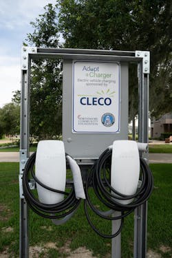 In Madisonville, Louisiana guest can charge their vehicles for free at the new electric vehicle charging stations installed at the Maritime Museum. In Madisonville, Louisiana guest can charge their vehicles for free at the new electric vehicle charging stations installed at the Maritime Museum.