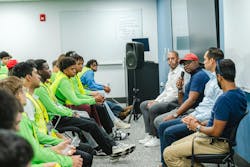 In these conversations, it's shared with students that the energy industry is evolving at a rapid pace and as we look to meet the growing demands of a changing climate, we need their talents, their abilities and their drive. In these conversations, it's shared with students that the energy industry is evolving at a rapid pace and as we look to meet the growing demands of a changing climate, we need their talents, their abilities and their drive.