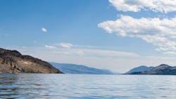 Okanagan Lake. Okanagan Lake.