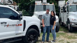 Tim Greenwood, shown with his wife, Terra, started his own company after two decades in the line trade. Tim Greenwood, shown with his wife, Terra, started his own company after two decades in the line trade.