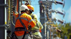 A team of technicians installing new sensors and updating data monitoring systems. Many DOE projects involve smart grid upgrades for aging infrastructure so grid operators can get more out of the power grid without more extensive upgrades. A team of technicians installing new sensors and updating data monitoring systems. Many DOE projects involve smart grid upgrades for aging infrastructure so grid operators can get more out of the power grid without more extensive upgrades.