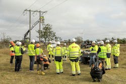 The camp includes every type of equipment a connection technician might encounter on E.ON’s real-world network, including poles, overhead lines, earth cables, cable cabinets, cable terminations and network stations. The camp includes every type of equipment a connection technician might encounter on E.ON’s real-world network, including poles, overhead lines, earth cables, cable cabinets, cable terminations and network stations.