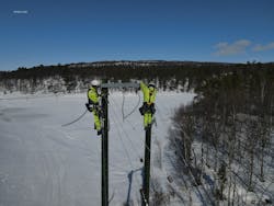 E.ON has upgraded its entire network with covered conductor, and no longer has any bare wire. E.ON has upgraded its entire network with covered conductor, and no longer has any bare wire.