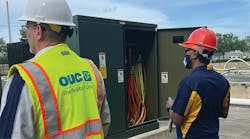 OUC crews installing UbiGrid DTM+. OUC crews installing UbiGrid DTM+.