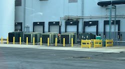 Commercial transformers at manufacturing facility Commercial transformers at manufacturing facility