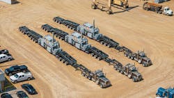 Rather than being parked and taking up valuable footprint at one of its facilities, the mobile transformer remains securely housed at a Hitachi Energy facility. Rather than being parked and taking up valuable footprint at one of its facilities, the mobile transformer remains securely housed at a Hitachi Energy facility.