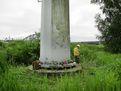 Applying protective coatings for corrosion prevention. Applying protective coatings for corrosion prevention.