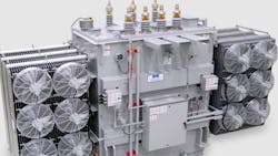 A transformer built by Niagara Power Transformer, which was recently acquired by Quanta Services A transformer built by Niagara Power Transformer, which was recently acquired by Quanta Services