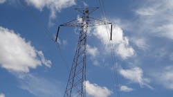 Direct Current line transmission tower in Lyon County, Nevada Direct Current line transmission tower in Lyon County, Nevada