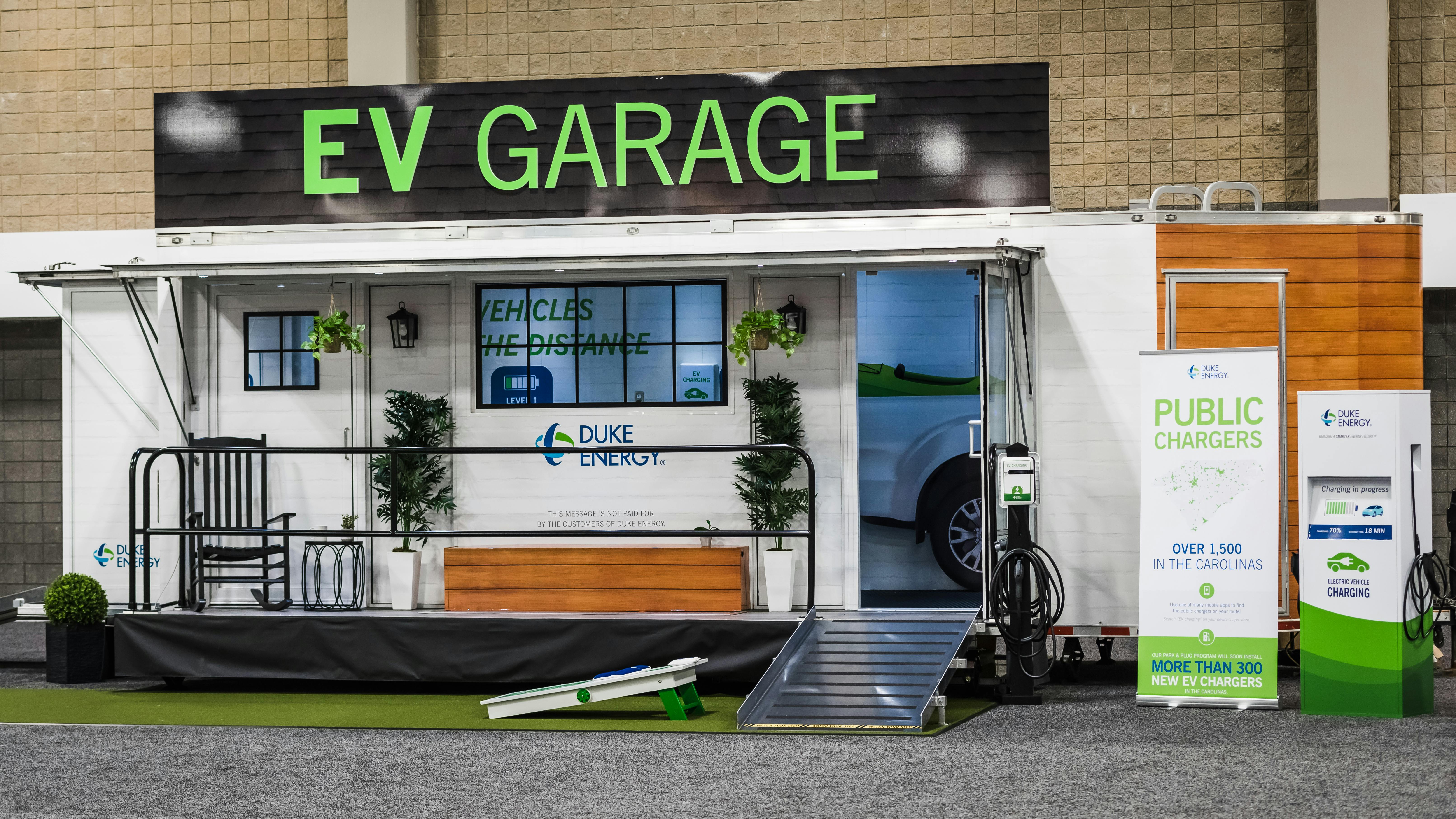Duke Energy has seen some of its best EV Garage engagement at the annual Charlotte Auto Show, an annual showcase of new cars by a span of auto manufacturers.