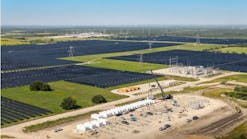 On-site solar farm with battery storage On-site solar farm with battery storage