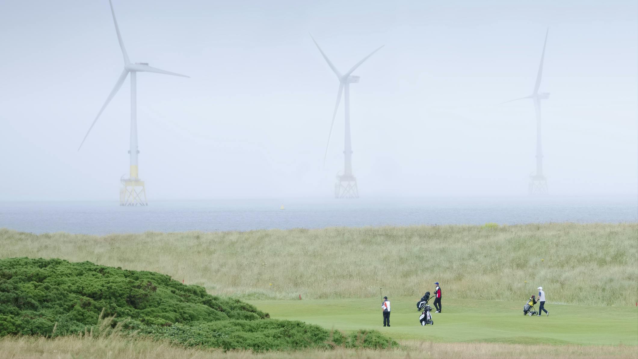 Trump's Aberdeenshire golf club was the beginning of the president-elect's feud with offshore wind power.