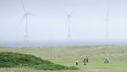 Trump's Aberdeenshire golf club was the beginning of the president-elect's feud with offshore wind power. Trump's Aberdeenshire golf club was the beginning of the president-elect's feud with offshore wind power.