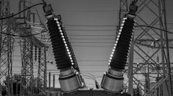 A circuit breaker. Medium- and high-voltage electrical equipment contains SF6 to insulate live electrical parts and quench arcs during power switching events.