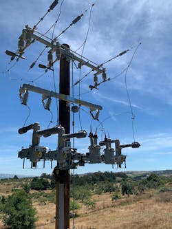 A Viper-ST Z Module placed in service. G&W Electric's Viper-ST recloser is designed for wildfire mitigation. A Viper-ST Z Module placed in service. G&W Electric's Viper-ST recloser is designed for wildfire mitigation.