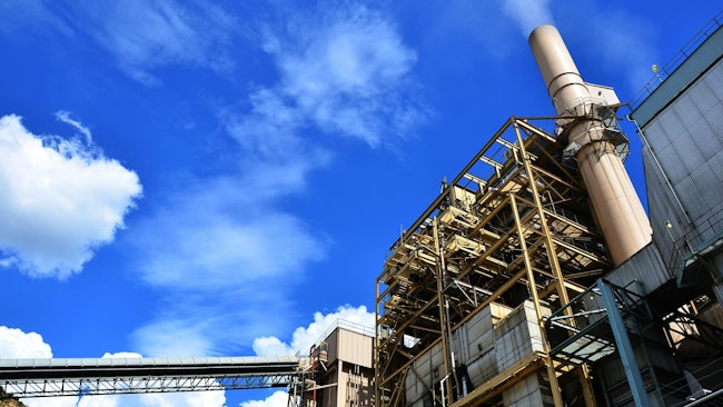 A coal power plant.