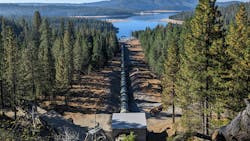 The Union Valley Reservoir (SMUD Hydro Generation Penstock and Electric Transmission Corridor) balances energy needs and greener land practices. The Union Valley Reservoir (SMUD Hydro Generation Penstock and Electric Transmission Corridor) balances energy needs and greener land practices.