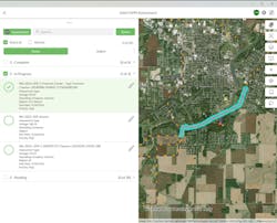 Map-based interfaces use GIS integration to provide clear direction to crews and improve accuracy in the field. Map-based interfaces use GIS integration to provide clear direction to crews and improve accuracy in the field.