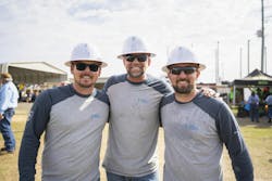 Brandon Bagley, Ivan White and Zac Bichard competed on a journeyman team at the 2025 Florida Lineman’s Rodeo. Brandon Bagley, Ivan White and Zac Bichard competed on a journeyman team at the 2025 Florida Lineman’s Rodeo.