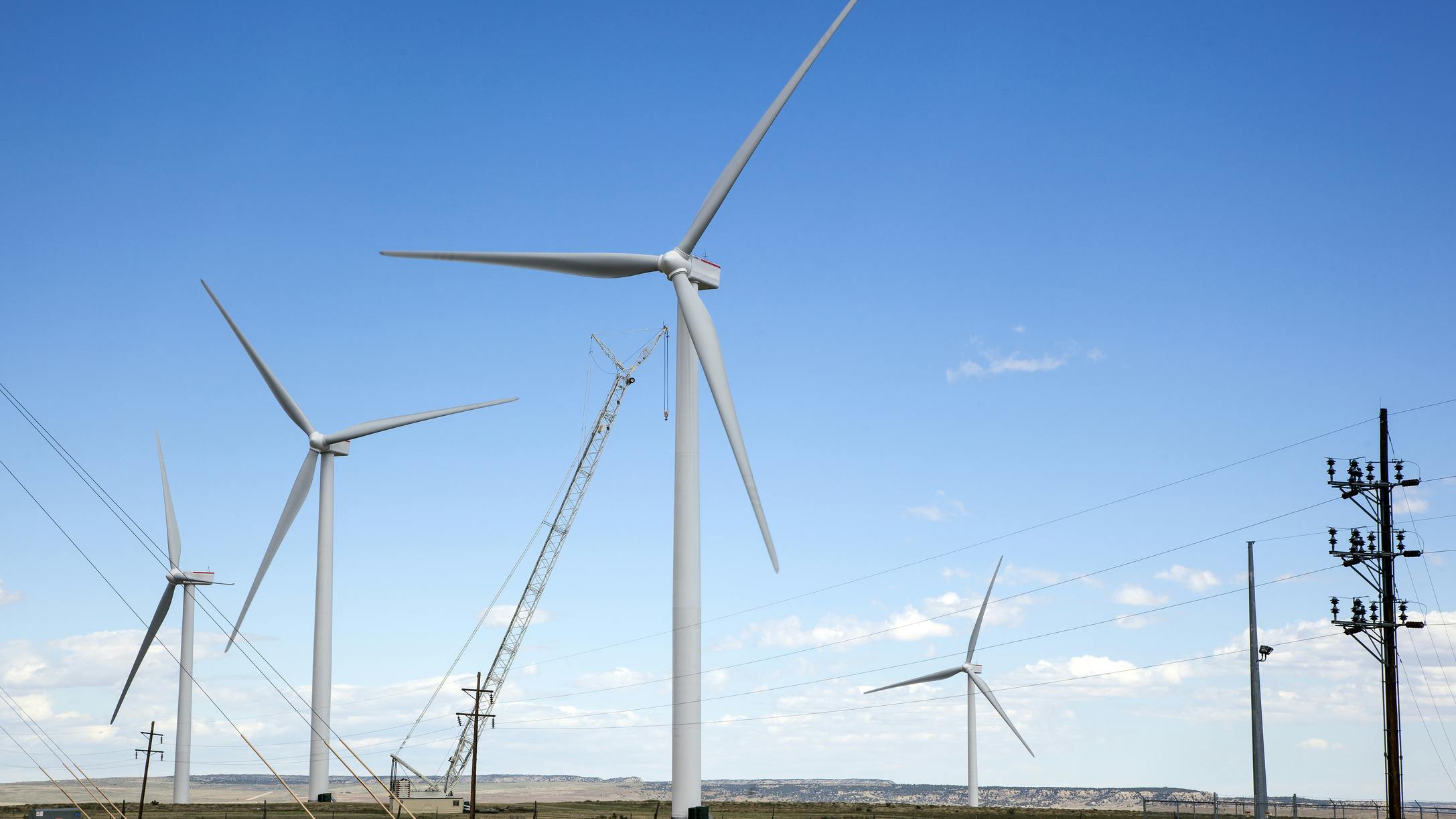 A Colorado wind farm.