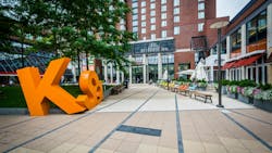 Kendall Square in Cambridge, Massachusetts. The underground substation project required the coordination of many city officials, local stakeholders and others. Kendall Square in Cambridge, Massachusetts. The underground substation project required the coordination of many city officials, local stakeholders and others.