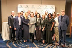 The Eversource Team poses with the Visionary Award. Due to the advanced tools used and new processes to design and build this project, Eversource and BxP won the Cambridge Chamber of Commerce 2024 Visionary Award November 21, 2024. The Eversource Team poses with the Visionary Award. Due to the advanced tools used and new processes to design and build this project, Eversource and BxP won the Cambridge Chamber of Commerce 2024 Visionary Award November 21, 2024.