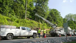 A utility crew operates a boom truck while working on a distribution line. For early adopters, simulation training is an addition that is proving to be a game changer for the utility industry. A utility crew operates a boom truck while working on a distribution line. For early adopters, simulation training is an addition that is proving to be a game changer for the utility industry.