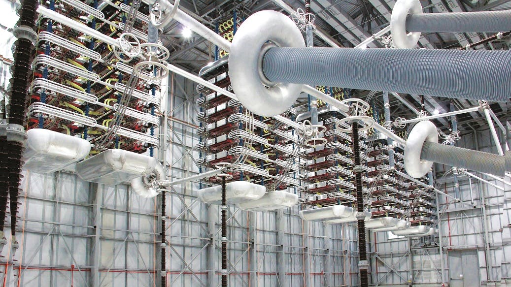 HVDC Converter Station.
