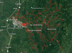 EPM selected this medium-voltage circuit for the pilot project. EPM selected this medium-voltage circuit for the pilot project.