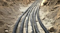 Traditional methods of duct bank installations are disruptive, expensive, and visible to the public. Traditional methods of duct bank installations are disruptive, expensive, and visible to the public.