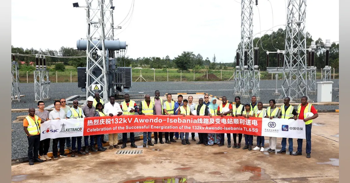 Kenya Electricity Transmission Company Energizes the 132 kV Awendo ...