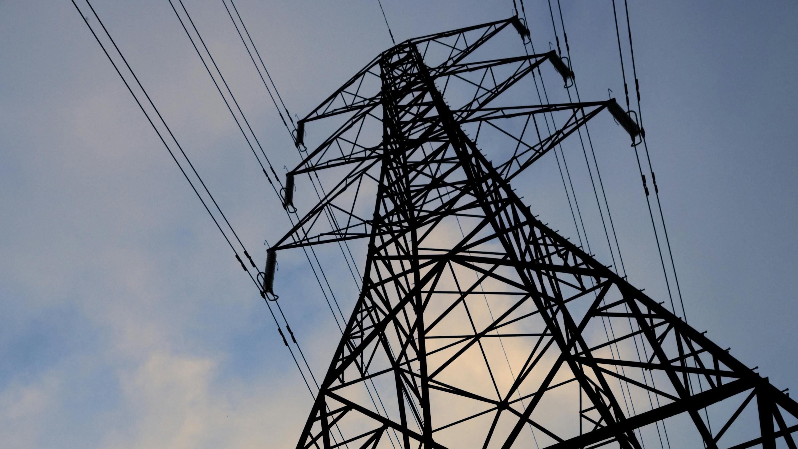 top of transmission tower