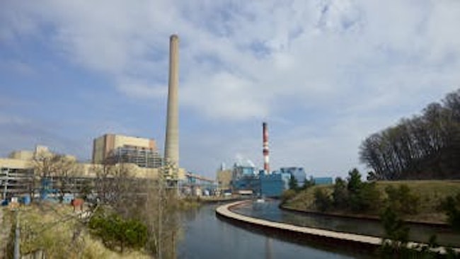 J.H. Campbell coal-fired power plant in West Olive, Michigan.