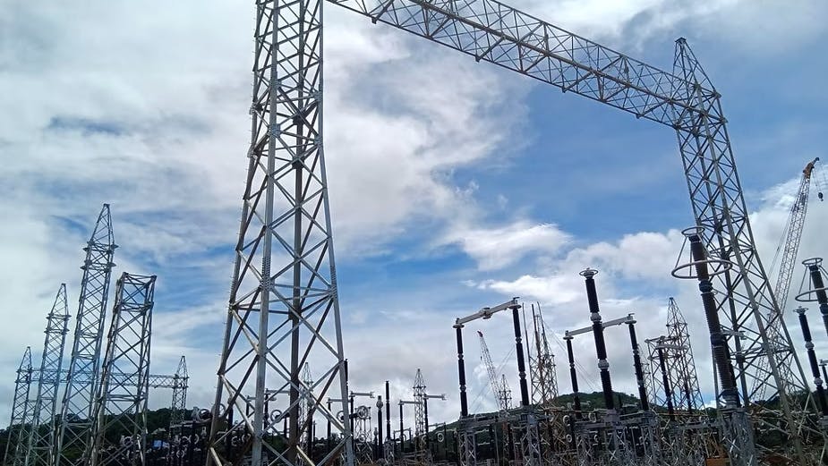 Construction of the Alternergy Tanay Wind Power Project Switchyard near completion.