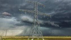 power lines in front of storm clouds power lines in front of storm clouds